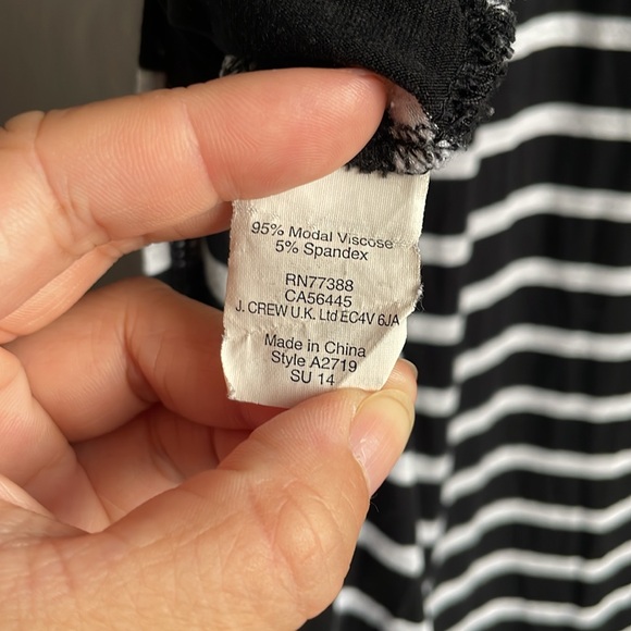 J.Crew Long Maxi Stripe Dress - Picture 9 of 9